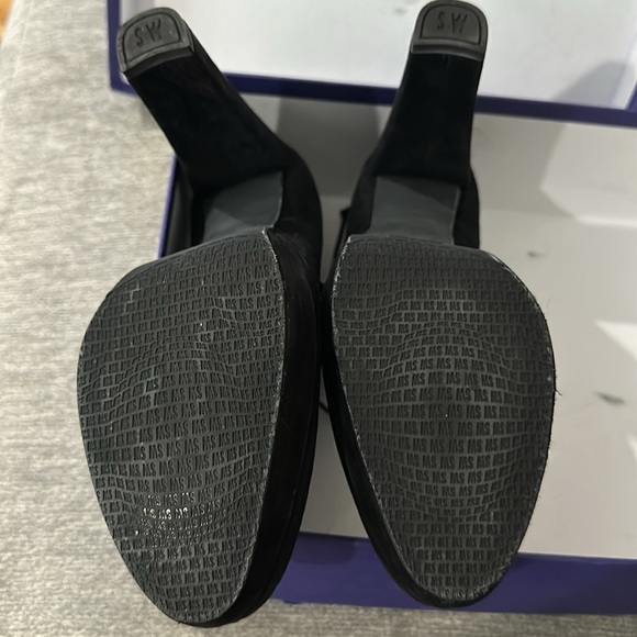 Stuart Weitzman High platform Ankle Booties Gently Worn - Picture 5 of 5